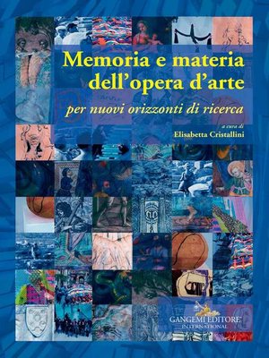 cover image of Memoria e materia dell'opera d'arte